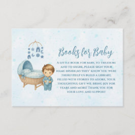 かわいいブルーモバイルクリブベビーコットブックベビー エンクロージャーカード