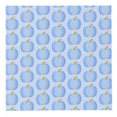 かわいいブルー男の赤ちゃんカボチャ誕生のお知らせ フォトキューブ (右)