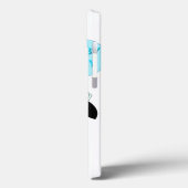 かわいいブルー男の赤ちゃんペンギンiPadケース Case-Mate iPhoneケース (裏面 / 左)