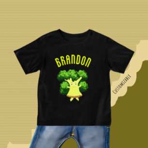 かわいいブロッコリー ベビーTシャツ