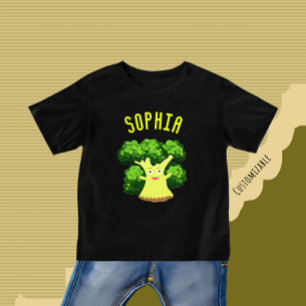かわいいブロッコリー ベビーTシャツ