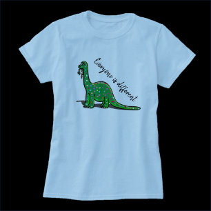かわいいブロントサウルス恐竜 Tシャツ
