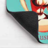 かわいいブロンドマルティーニビキニガールサンダー_コブ マウスパッド (コーナー)