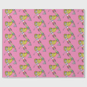 かわいいブロンドマーメイドサンダー_コーブ ラッピングペーパー (フラット)