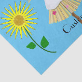 かわいいブロンド弁髪かかし 薄葉紙 (詳細)