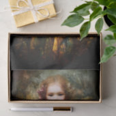 かわいいブロンド魔法の子フェアリーEG6Lデコページ 薄葉紙 (ギフト)