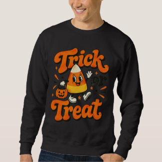 かわいいブーおばけのハロウィンTシャツ スウェットシャツ