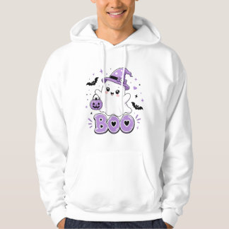かわいいブーおばけのハロウィンTシャツ パーカ