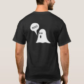 かわいいブーおばけハロウィン Tシャツ (裏面)