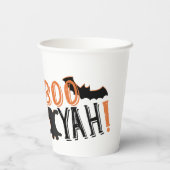 かわいいブーヤハロウィーン紙カップ 紙コップ (裏面)