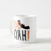 かわいいブーヤハロウィーン コーヒーマグカップ (正面左)