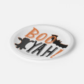 かわいいブーヤハロウィーン ペーパープレート (アングル)