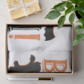 かわいいブーヤハロウィーン 薄葉紙 (ギフト)