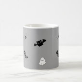 かわいいブー幽霊コーヒーマグ コーヒーマグカップ (中央)