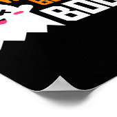 かわいいブー幽霊ハロウィン！ラブパート ポスター (角)