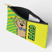 かわいいブー熊 アクセサリーポーチ (見開き)