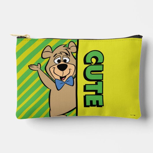 かわいいブー熊 アクセサリーポーチ (正面)