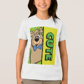 かわいいブー熊 トライブレンドＴシャツ (正面)