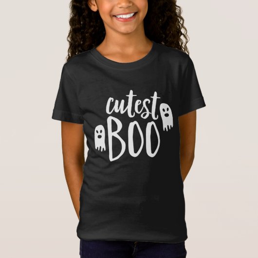 かわいいブー|ハロウィン Tシャツ (正面)