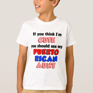 かわいいプエルトリカンおばさん Tシャツ
