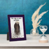 かわいいプリンと甘いプリン フォトプラーク (側面)