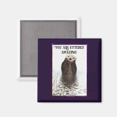 かわいいプリンと甘いプリン マグネット (正面/裏面)