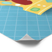 かわいいプリンスボーイ赤ちゃんシャワー歓迎パーティーバナー ポスター (角)