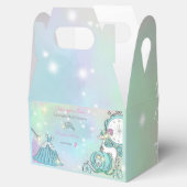 かわいいプリンセスおとぎ話誕生日 フェイバーボックス (オープン)