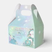 かわいいプリンセスおとぎ話誕生日 フェイバーボックス (正面サイド)