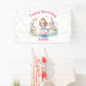 かわいいプリンセスお洒落インワンダーランド 横断幕 (インサイチュ)