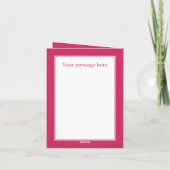 かわいいプリンセスの子猫にメッセージを追加任意の目的 カード (裏面)