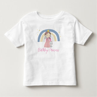 かわいいプリンセスの誕生日パーティー トドラーTシャツ