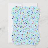 かわいいプリンセスキティ猫7誕生日 招待状 (裏面)