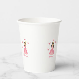 かわいいプリンセスコーヒーマグ 紙コップ