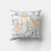 かわいいプリンセスゾウ クッション (裏面)