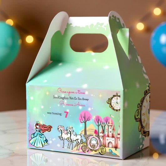 かわいいプリンセス誕生日 フェイバーボックス