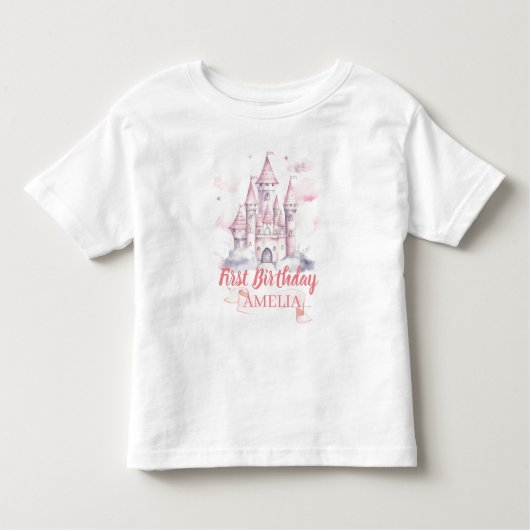 かわいいプリンセスTシャツ ベビーTシャツ (正面)