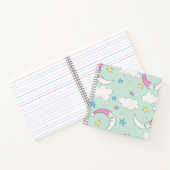 かわいいプリントの子供 ノートブック (内部)