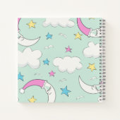 かわいいプリントの子供 ノートブック (裏面)