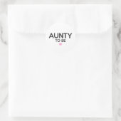 かわいいプリントへ赤ちゃんシャワー ラウンドシール (バッグ)