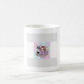かわいいプログラマー ガール マグ | CODE IS LOVE | かわいいC (中央)