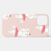 かわいいプードル犬をかわいいバルに縫い目のない柄 Case-Mate iPhoneケース (裏面 (横))