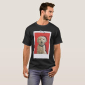 かわいいプードル犬 Tシャツ (正面フル)