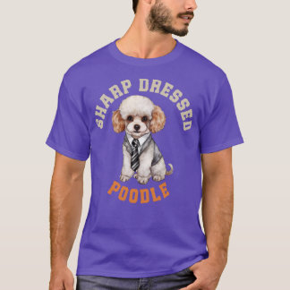 かわいいプードル犬 Tシャツ
