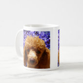 かわいいプードル マグカップ (正面左)