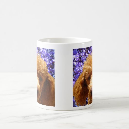 かわいいプードル マグカップ (中央)