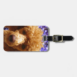 かわいいプードル ラゲッジタグ