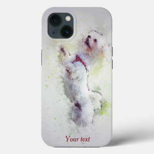 かわいいプードル iPhone 13ケース