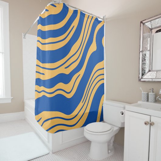 かわいいプール！ シャワーカーテン (インサイチュ)