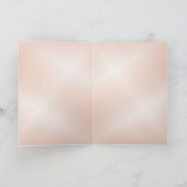 かわいいヘッジホッグの写真 |バラ金ゴールド誕生日文字 カード (内部)